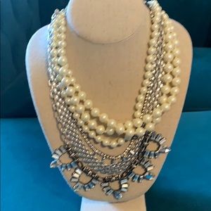 Stella & Dot Starlet Pearl Necklace